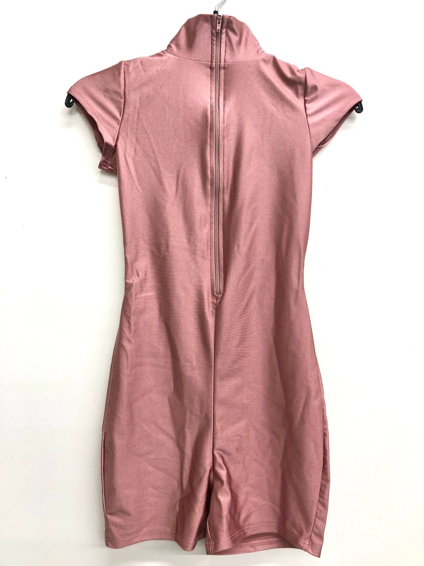 J5317 Front Zipper Nylon Romper