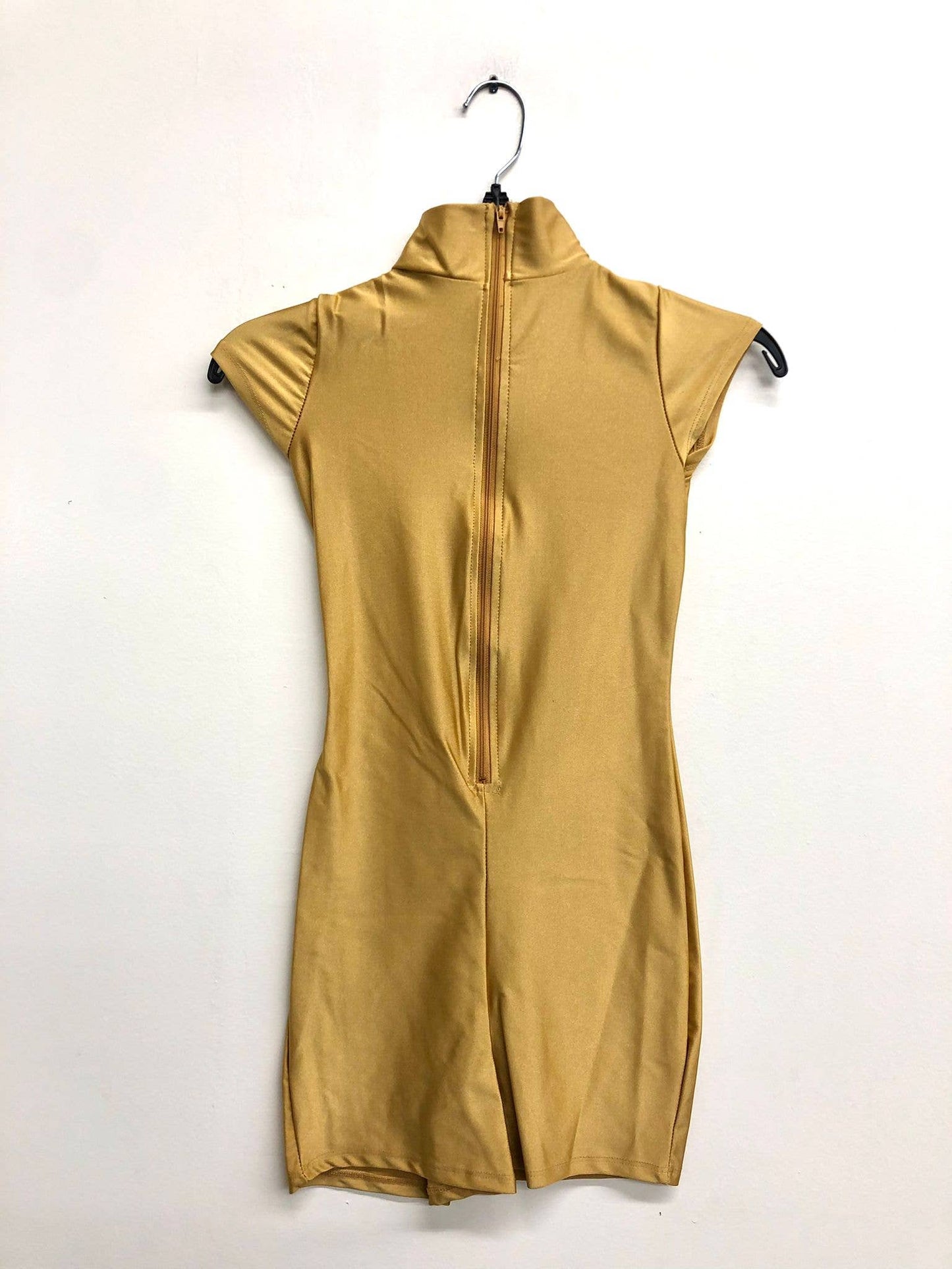 J5317 Front Zipper Nylon Romper