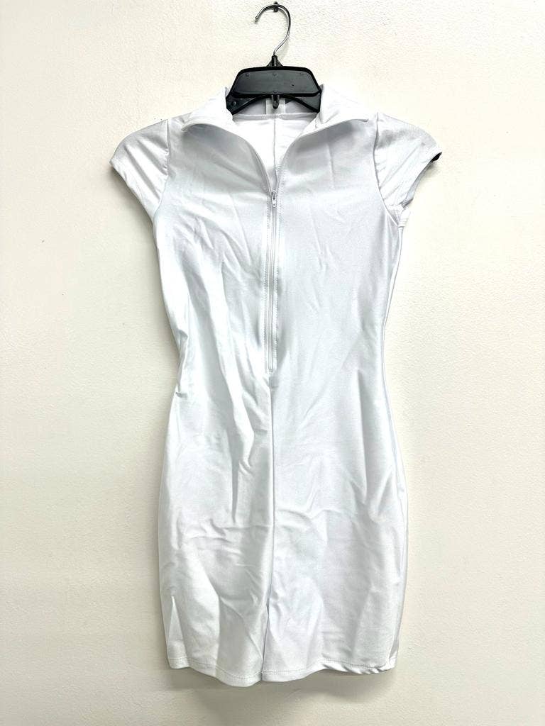 J5317 Front Zipper Nylon Romper