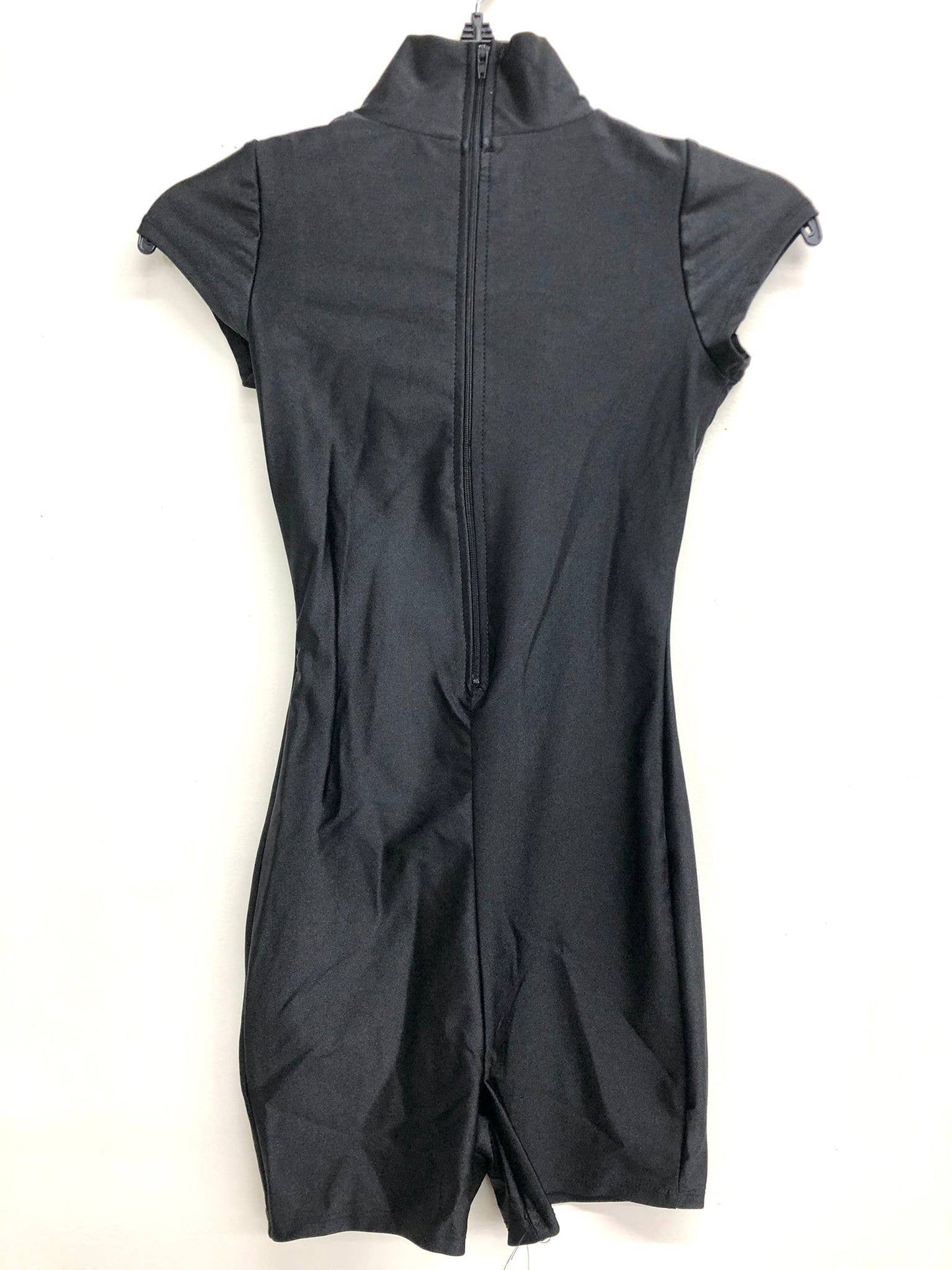 J5317 Front Zipper Nylon Romper