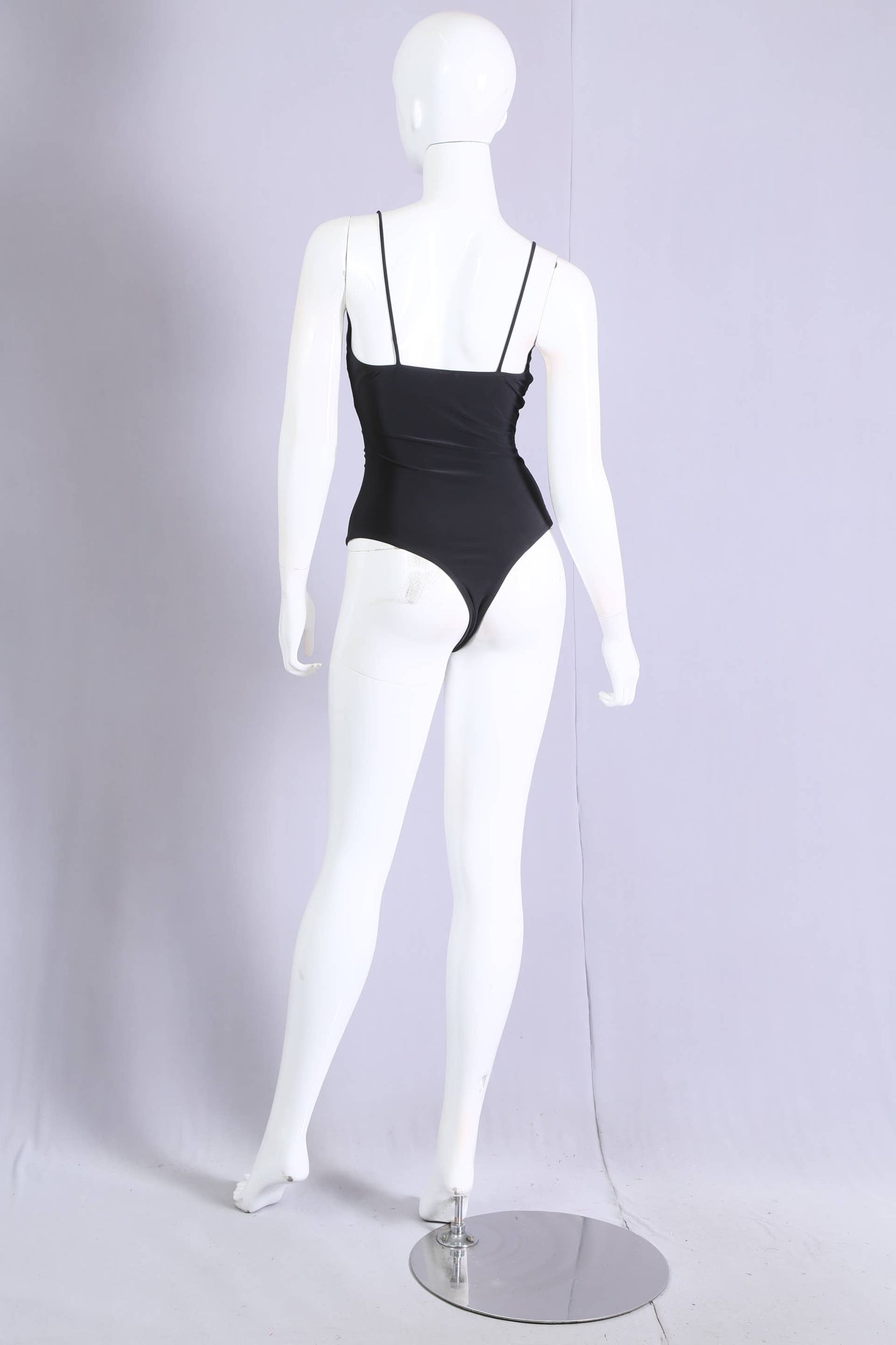 J4777 Cowl Neck Lined Bodysuit