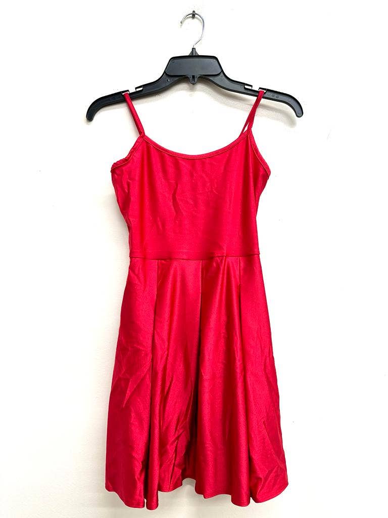 D13761 Pleat Spa. Mini Dress